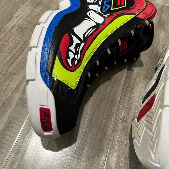 Fila Grant Hill 2 Racing High Top Sneakers Men's 1BM01855-048 Rare size 10,5 - Picture 4 of 13